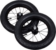 Надувные колеса Runbike 12 дюймов стальные, Черный