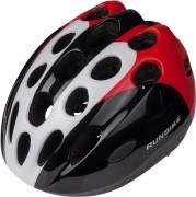Шлем Runbike. Размер 52-56 см. Цвет: Красно-черный, Красно-черный