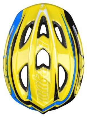 Шлем Runbike. Размер 52-56 см. Цвет: Сине-желтый