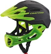 Шлем Cratoni C-Maniac Full Face M-L, Черно-зеленый