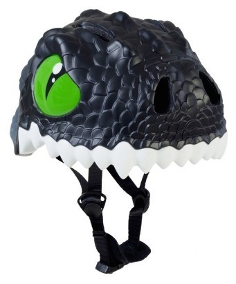 Детский шлем Crazy Safety Black Dragon (Черный Дракон) 2017