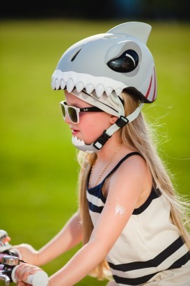 Шлем Crazy Safety White Shark 2016