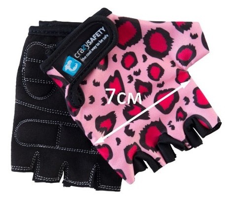 Перчатки Crazy Safety Pink Leopard (Розовый Леопард)