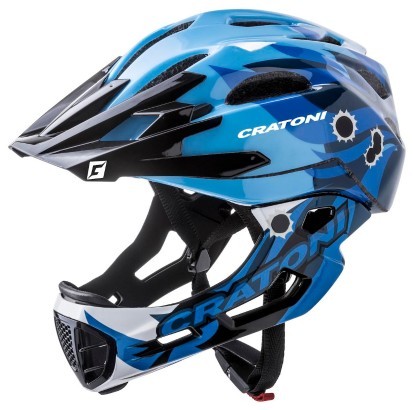 Шлем Cratoni C-Maniac Pro Blue Glossy M-L (54-58 cm)