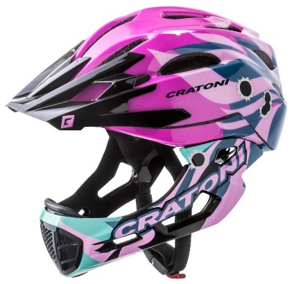 Шлем Cratoni C-Maniac Pro Pink Glossy M-L (54-58 cm)
