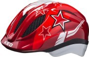 Шлем KED Meggy II Stars S (46-51 см), Красный