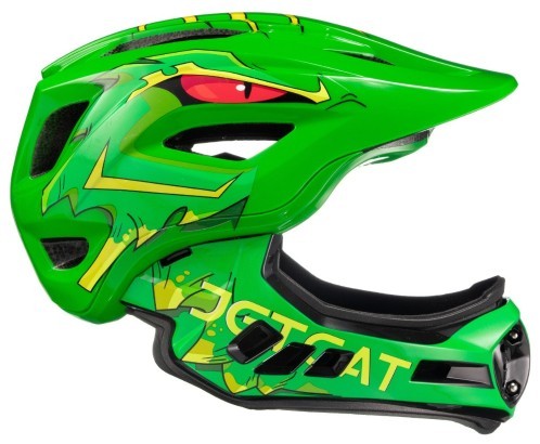 Шлем JetCat FullFace Raptor SE Green Dragon M/L