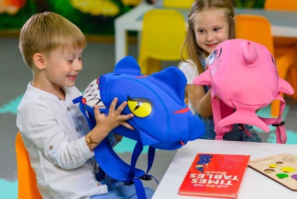 Рюкзак детский Crazy Safety Blue Dragon (Синий Дракон)
